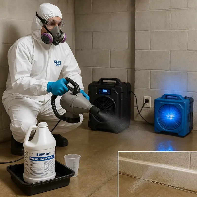 Sanitization and Odor Removal process in San Marcos, CA