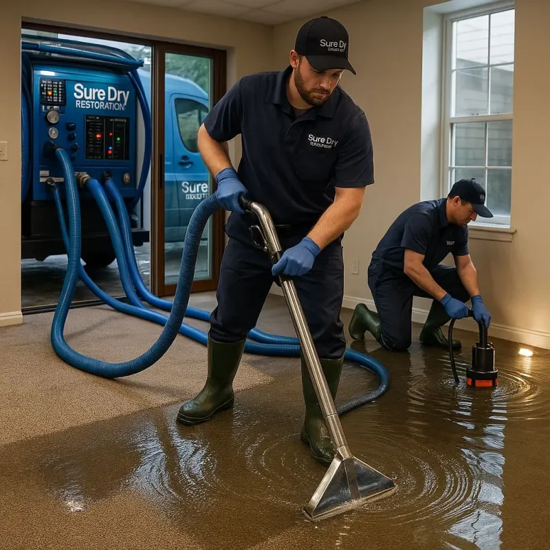 Water Extraction and Removal process in San Marcos, CA